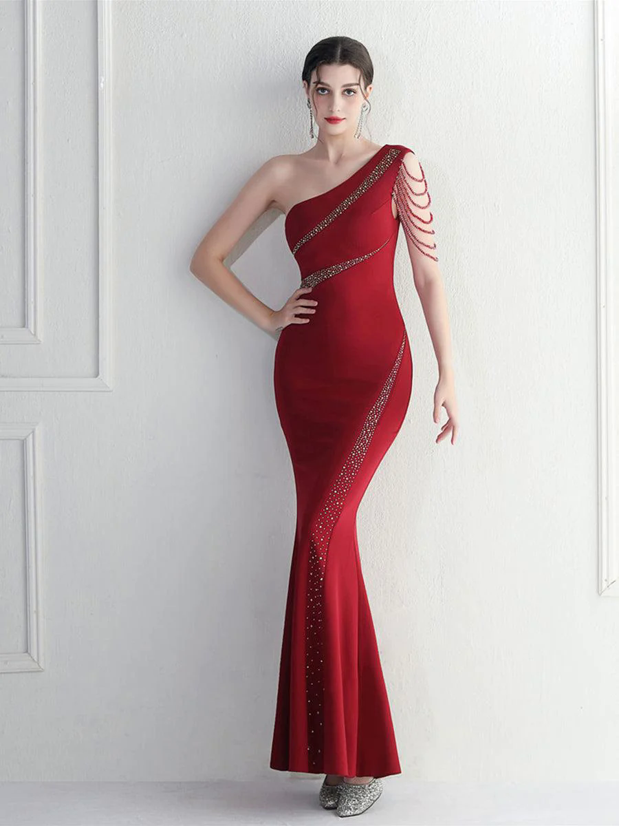 Basic Panel Cocktail Dress M02288 Basic Panel Cocktail Dress M02288