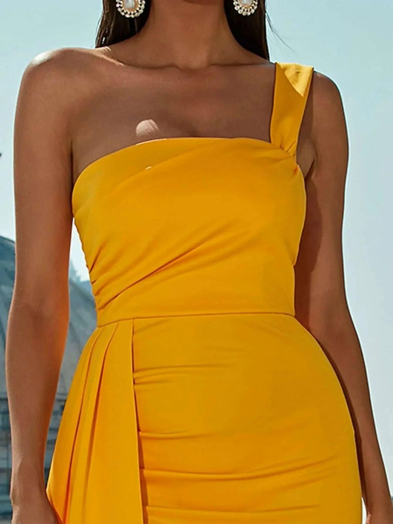 Draping Maxi Prom Dress XJ1050 Draping Maxi Prom Dress XJ1050