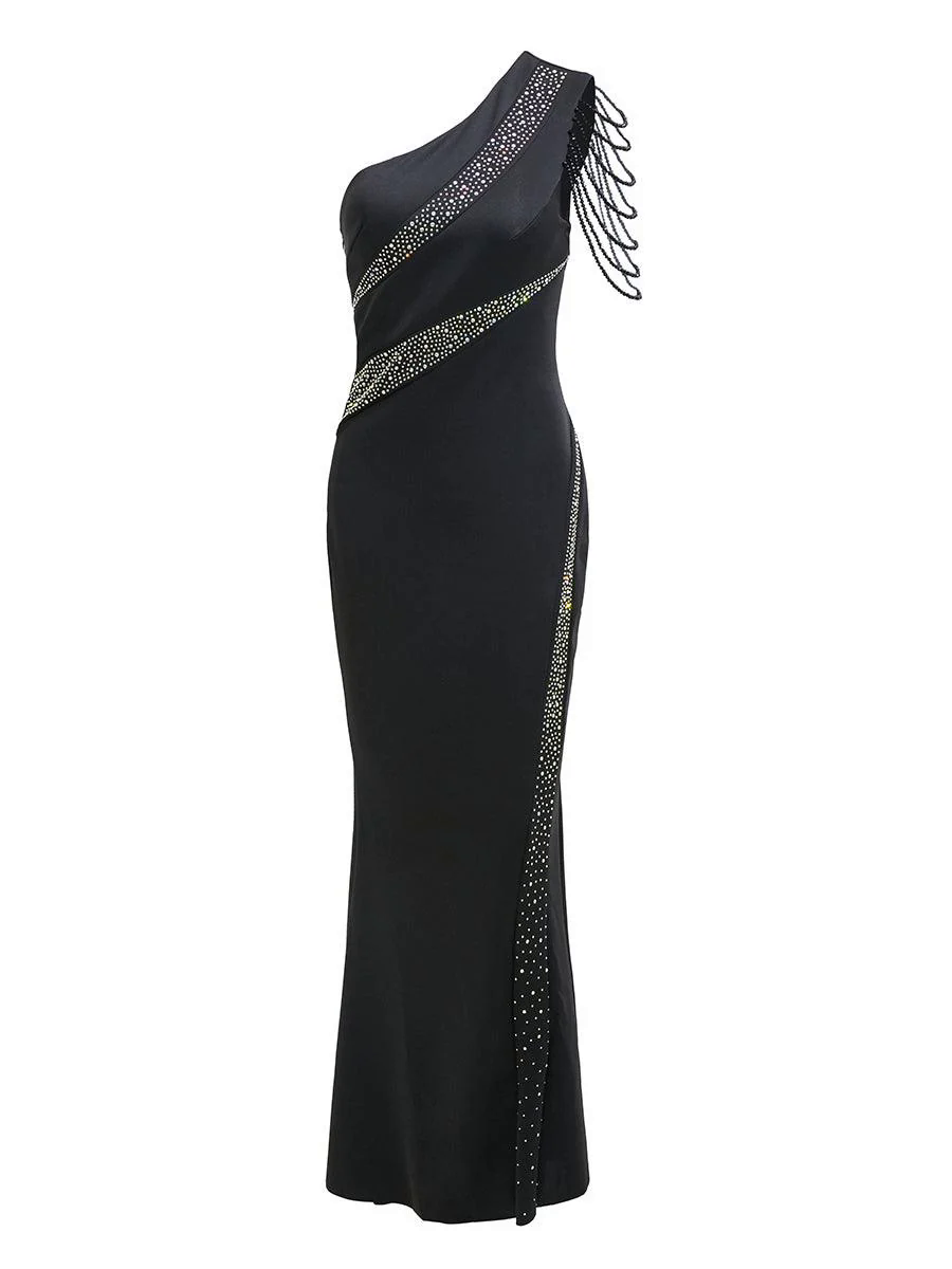 Basic Panel Cocktail Dress M02288 Basic Panel Cocktail Dress M02288
