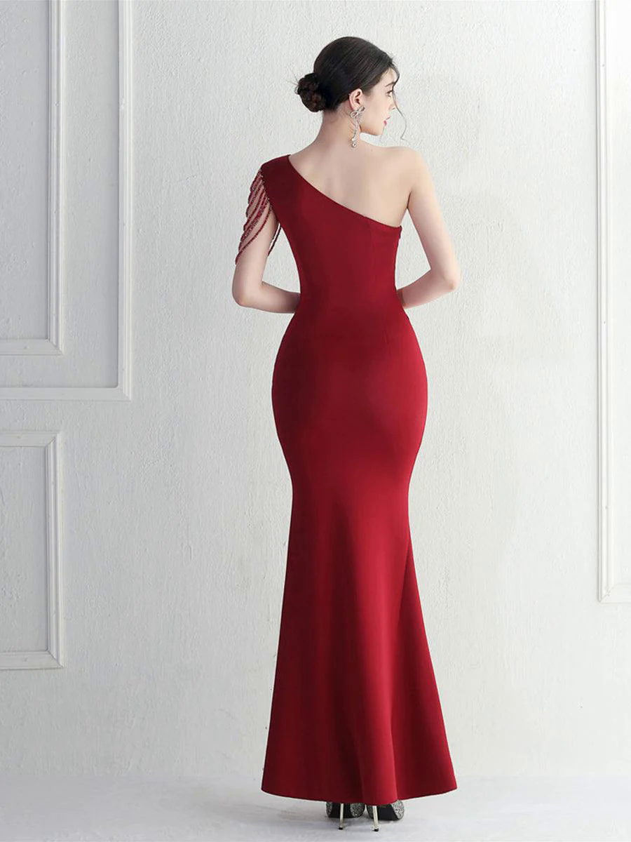 Basic Panel Cocktail Dress M02288 Basic Panel Cocktail Dress M02288