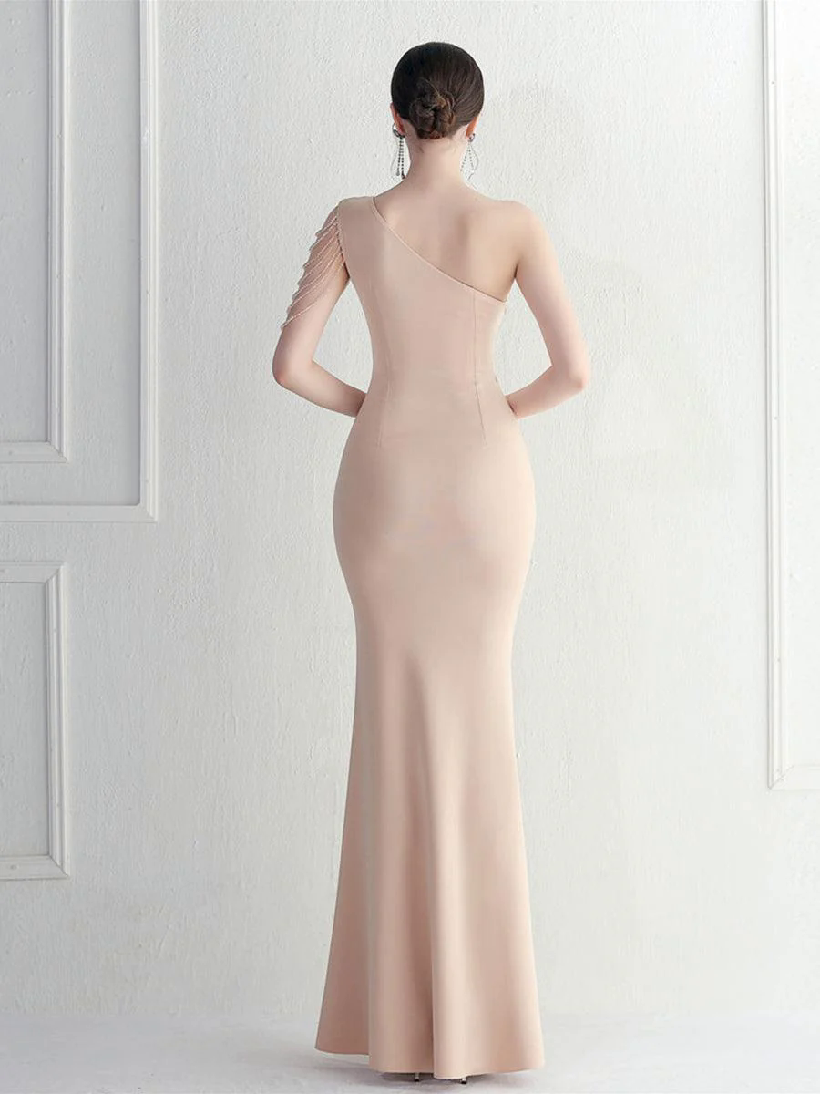 Basic Panel Cocktail Dress M02288 Basic Panel Cocktail Dress M02288