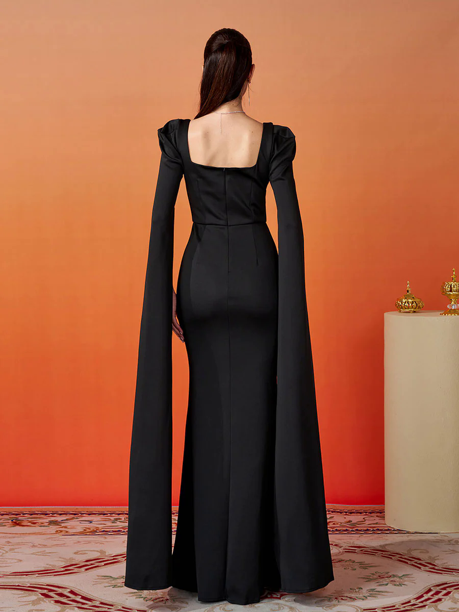 Formal Square Neck Mermaid Dress XJ878 Formal Square Neck Mermaid Dress XJ878