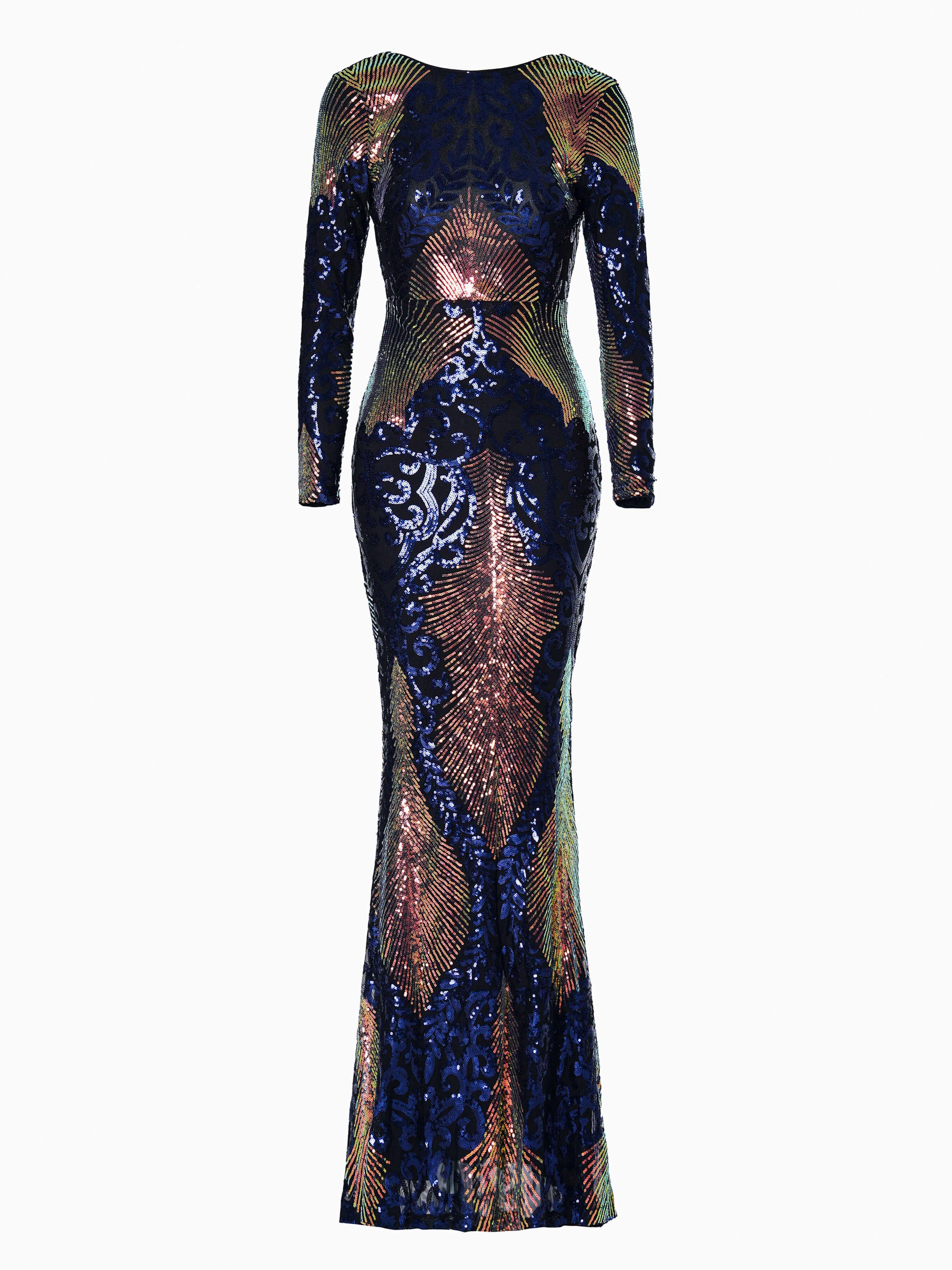 Graphic Sequin Mermaid Fromal Dress FT19747 Graphic Sequin Mermaid Fromal Dress FT19747