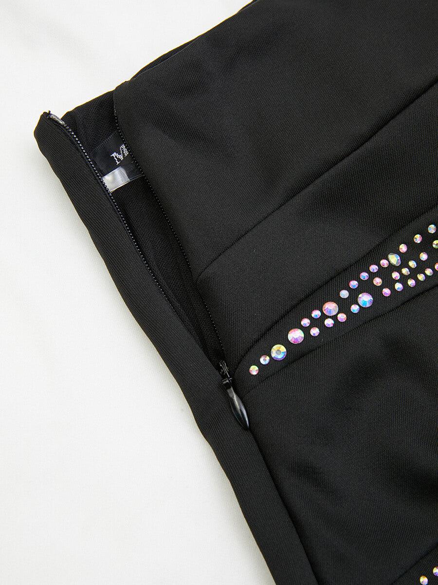 Basic Panel Cocktail Dress M02288 Basic Panel Cocktail Dress M02288