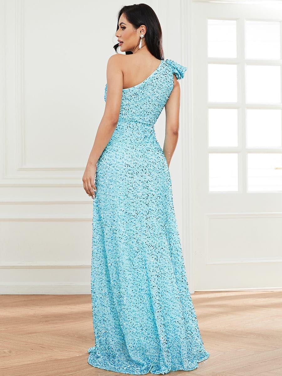 One Shoulder Prom Dress XJ913 One Shoulder Prom Dress XJ913