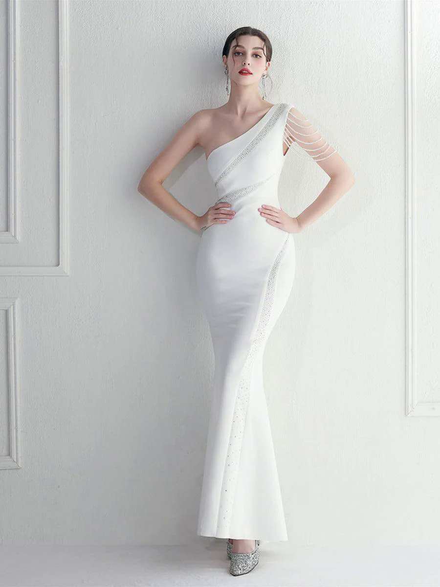 Basic Panel Cocktail Dress M02288 Basic Panel Cocktail Dress M02288