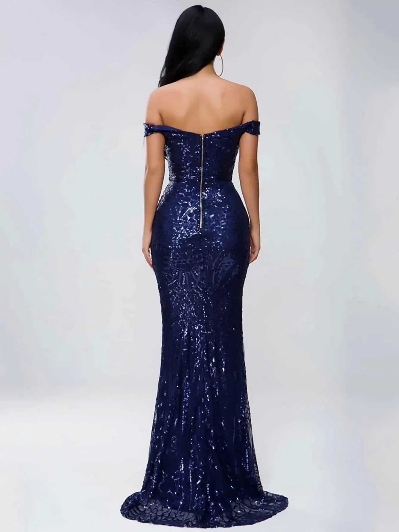 Off Shoulder Evening Dress FT4912 Off Shoulder Evening Dress FT4912